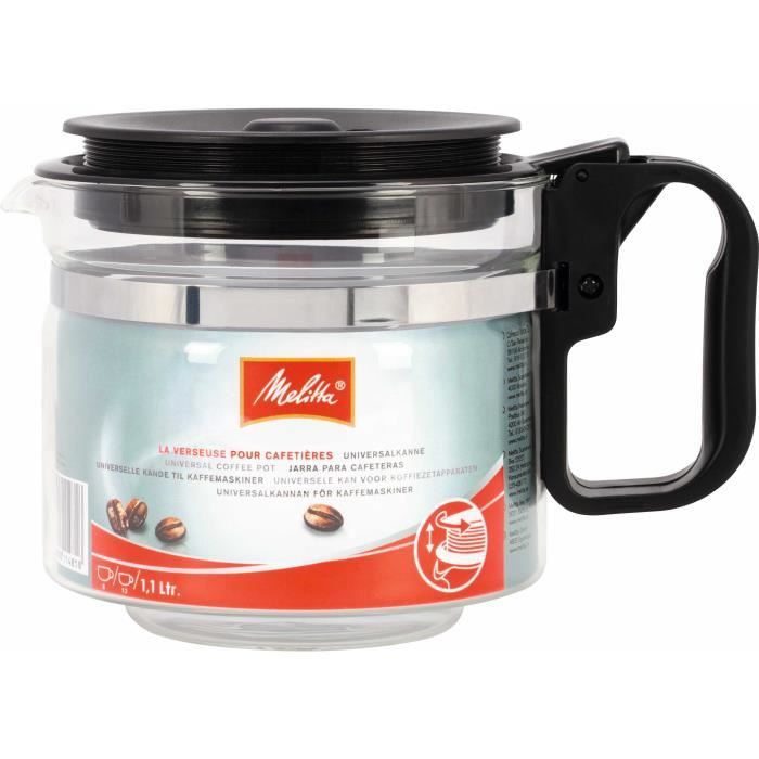 MELITTA Verseuse en verre pour cafetière filtre