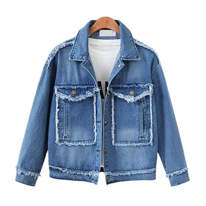 Grande veste en jean femme Grande veste en jean femme