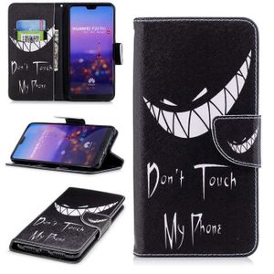 coque huawei p20 lite don't touch my phone avec pochette
