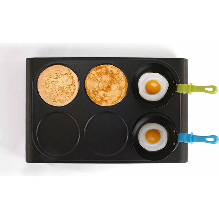 DOMOCLIP DOM200 Crêpière électrique - Noir
