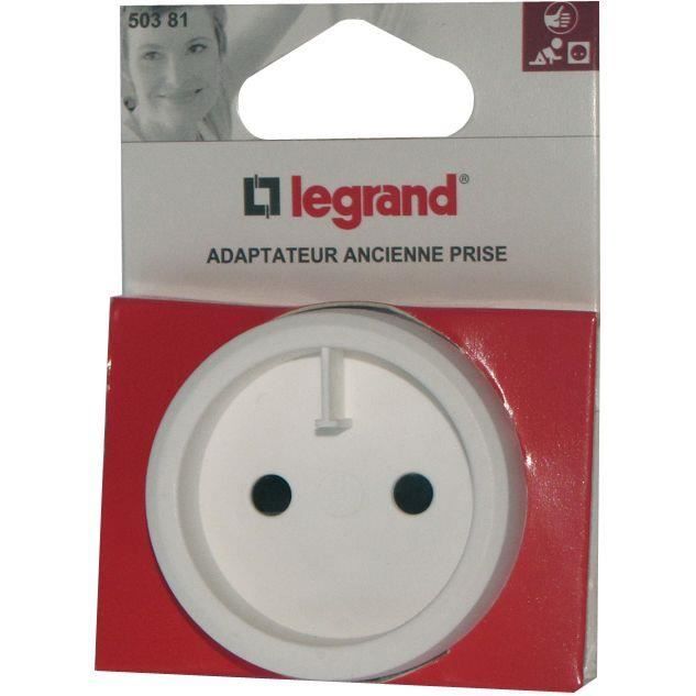 LEGRAND Adaptateur ancienne prise francaise f4mm