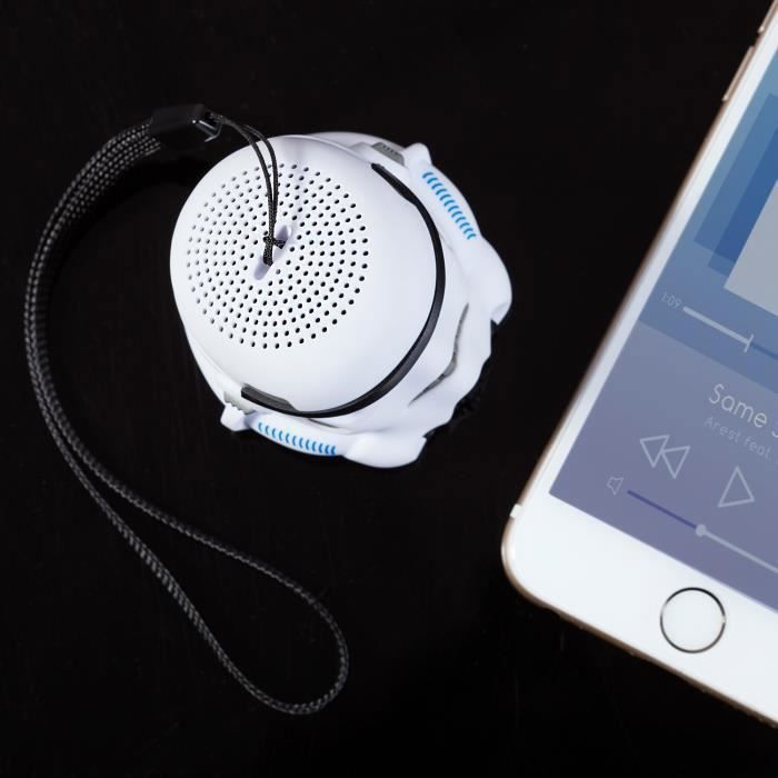 ORIGINAL STORMTROOPER Mini Haut parleur Casque Stormtrooper - Bluetooth