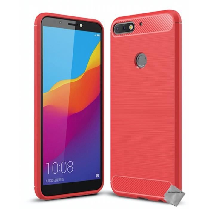 coque huawei y7 2018 rouge