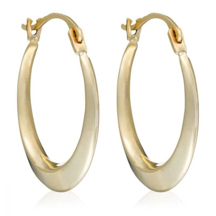 OR ECLAT - Boucles d'Oreilles \