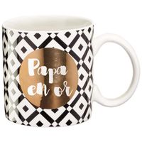 BOL - MUG - MAZAGRAN Mug cadeau à message Papa en Or BOL - MUG - MAZAGRAN Mug cadeau à message Papa en Or