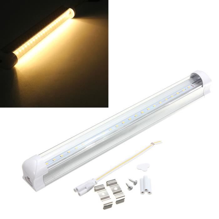 t8 g13 tube néon 2835 smd 24 led 31cm 10w lampe lumière fluorescent
