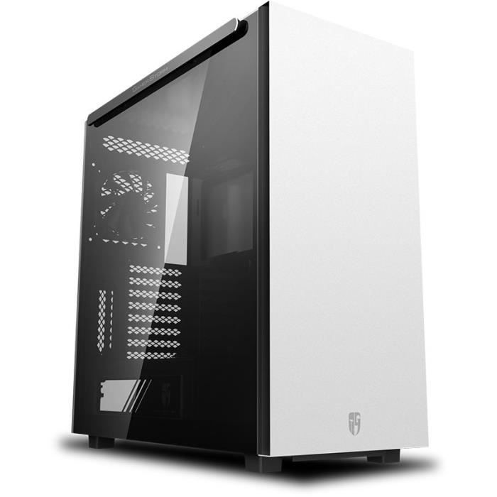 DEEPCOOL MACUBE 550 Blanc - Boîtier sans alimantation - Moyen tour - Format ATX