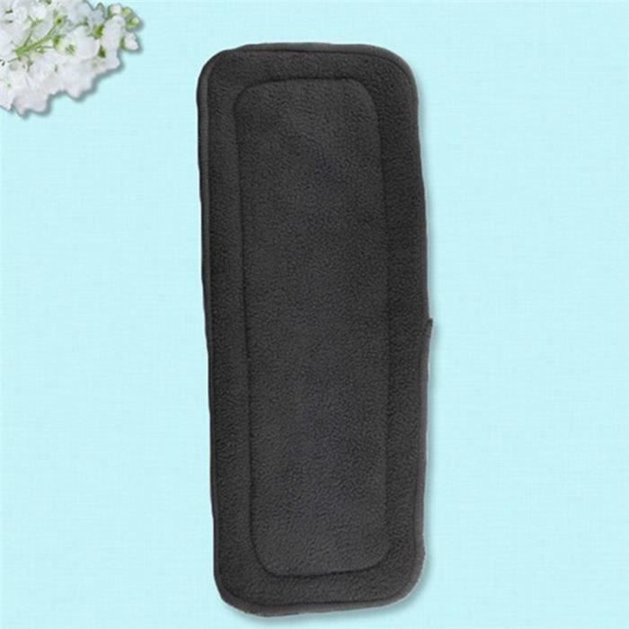 4/ couches lavable r/éutilisable Grande absorbant en microfibre de bambou inserts Sacs pour adultes couches en tissu couches pour incontinence Care