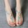 Sandale Femme Chaussure de Plage Été Bohémien Plat