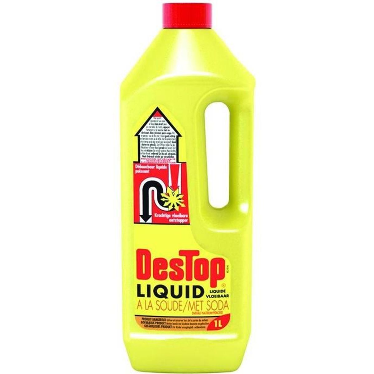 Le Destop Est Un Produit Ménager Utilisé Pour Déboucher