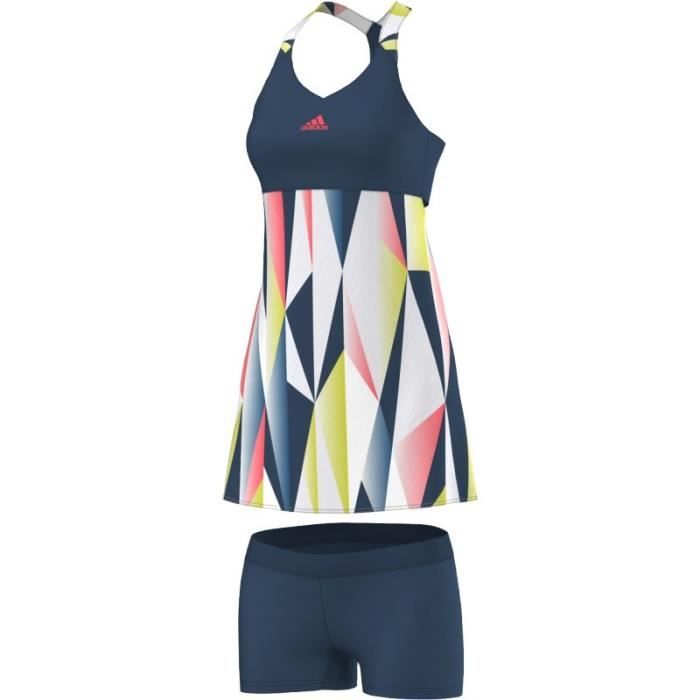 ADIDAS Robe de Tennis Avec Short Steel F16