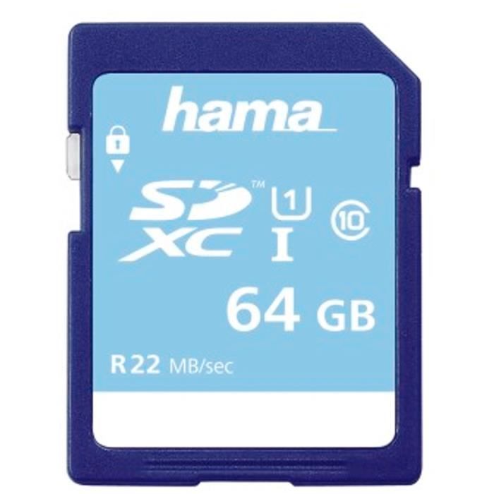 HAMA 00104379 - Carte mémoire - 64 GB