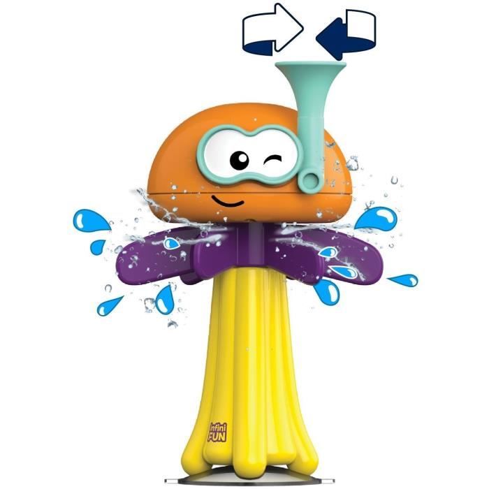 INFINIFUN Jouet de bain - La médus'o'Splash