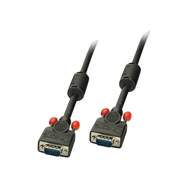 LINDY Câble VGA SLD M/M - 50 m - Noir