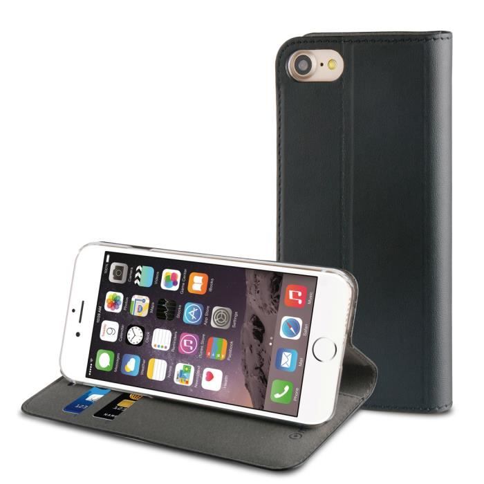 MUVIT Etui - Noir - Pour Apple Iphone 7