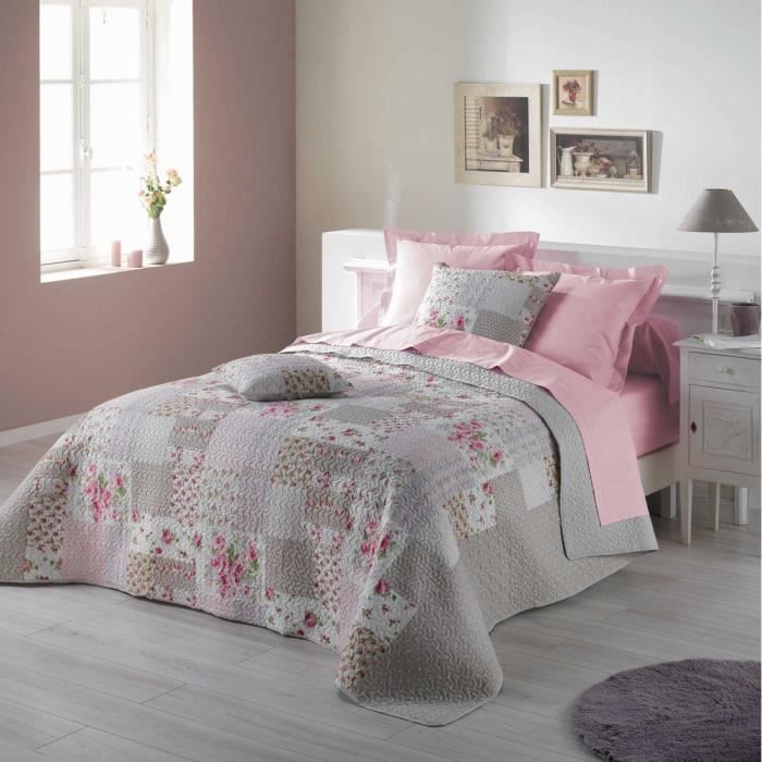 Couvre-lit matelassé 220x240cm Appoline - Achat / Vente ...