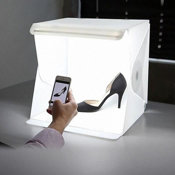 Vos astuces pour photographier avec tablettes et smartphones Boite-de-lumiere-pliant-pliable-portable-mini-led