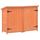 Coffre de rangement exterieur en bois