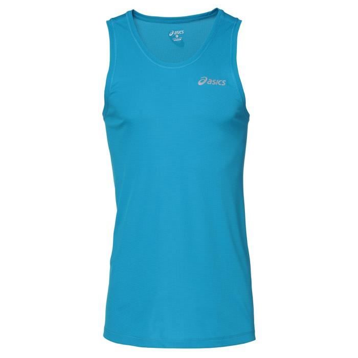 ASICS Singlet Débardeur Homme - Bleu