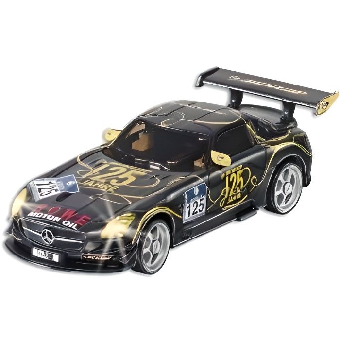 SIKU Voiture Mercedes SLS Dunlop Telecommandée, Voiture De Circuit - Modelé A L'échelle - Echelle 1/43 - Métal - 6823