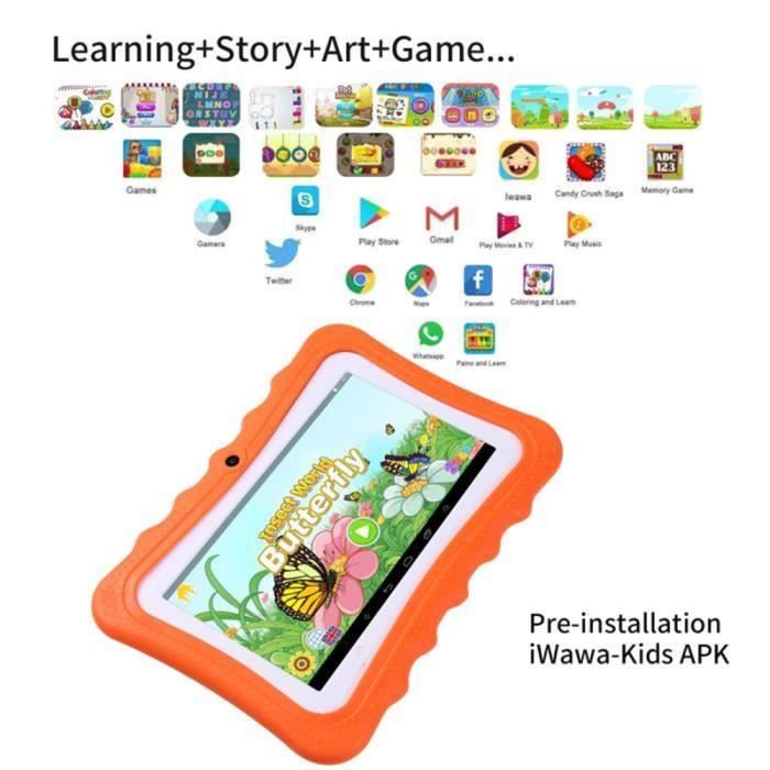Tablette tactile Enfant X1 -7'' HD XGA2