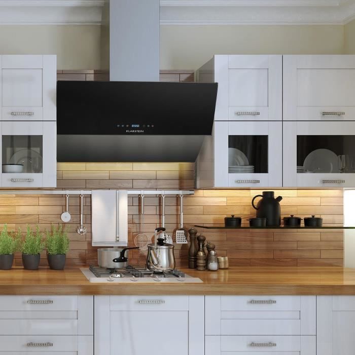 Klarstein RGL90BL Hotte aspirante sans tête2