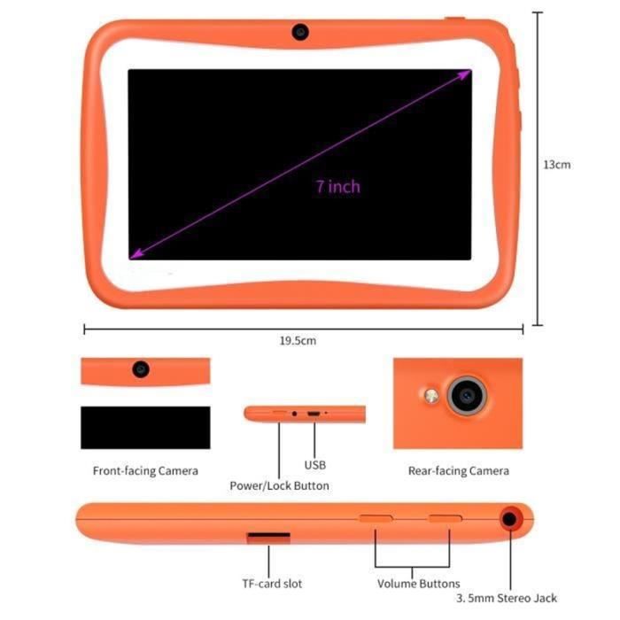 Tablette tactile Enfant X1 -7'' HD XGA3