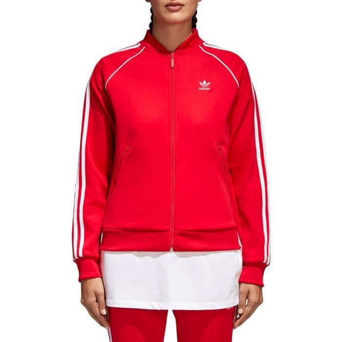 gilet adidas rouge