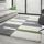 tapis shaggy blanc 120x170 - achat / vente pas cher