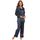 Ensembles de pyjama femme en forme de chat en brod