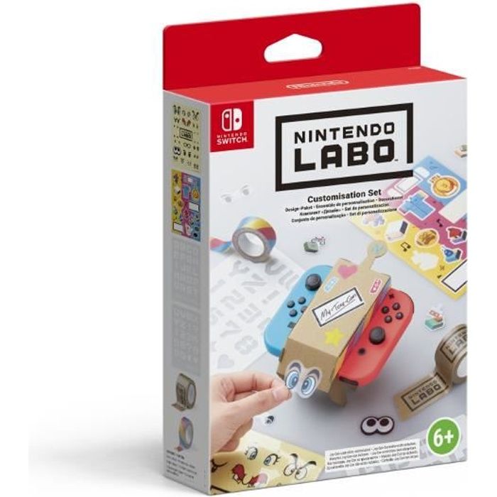 Jeu Nintendo Switch - Nintendo Labo - Ensemble de Personnalisation