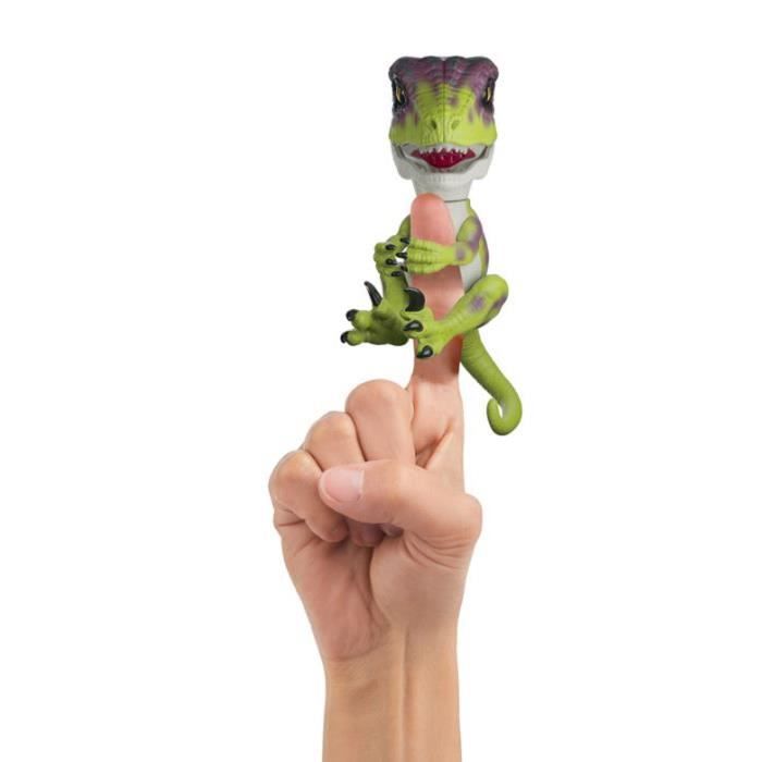 WOWWEE Fingerlings bébé Dinosaure interactif - Vert