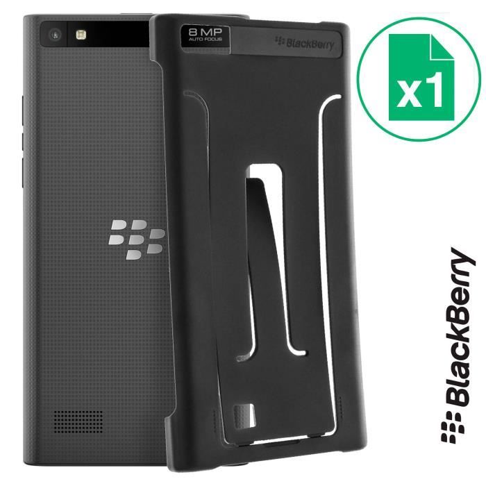 BLACKBERRY Coque Leap Flex - Noir
