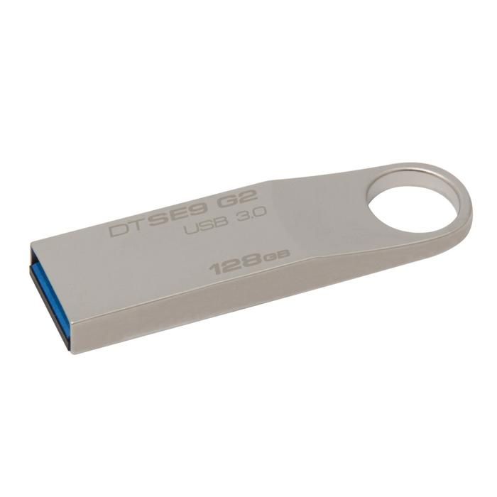 KINGSTON Clé USB DataTraveler SE9 G2 128Go USB 3.0 - métal