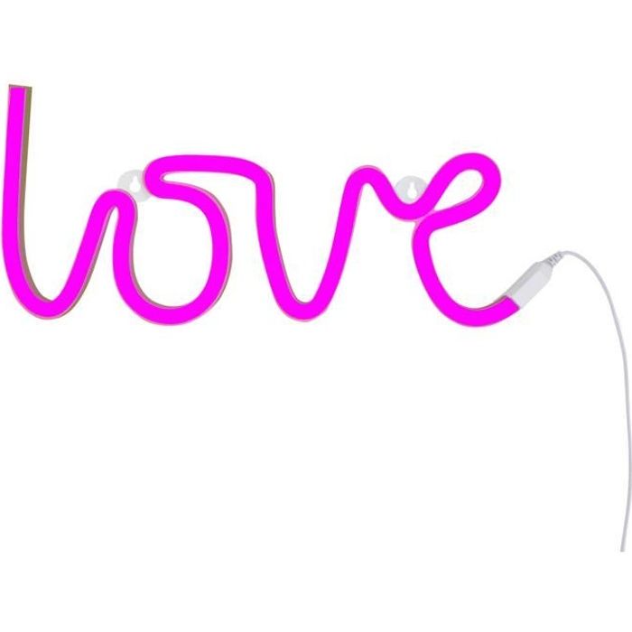 Love L38cm Led Rose Neon Applique uOXTPZki