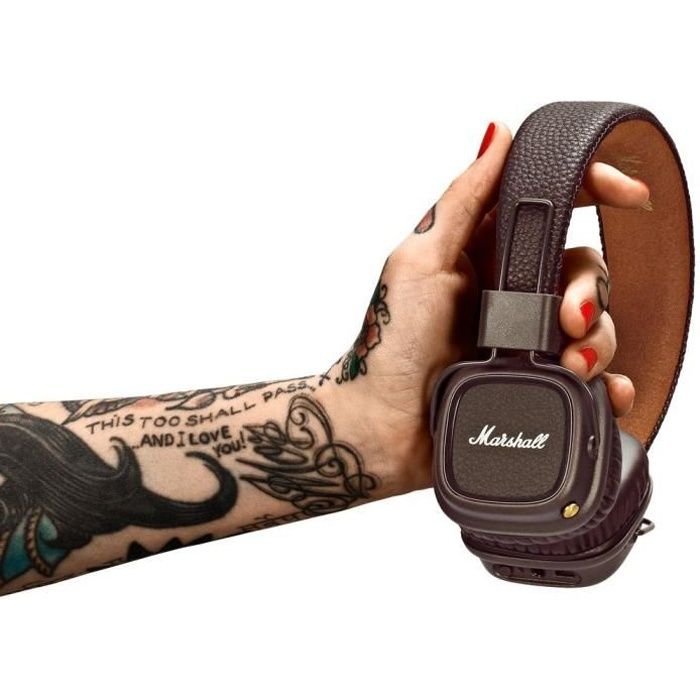 Marshall Major Ii Casque Audio Bluetooth Marron Casque
