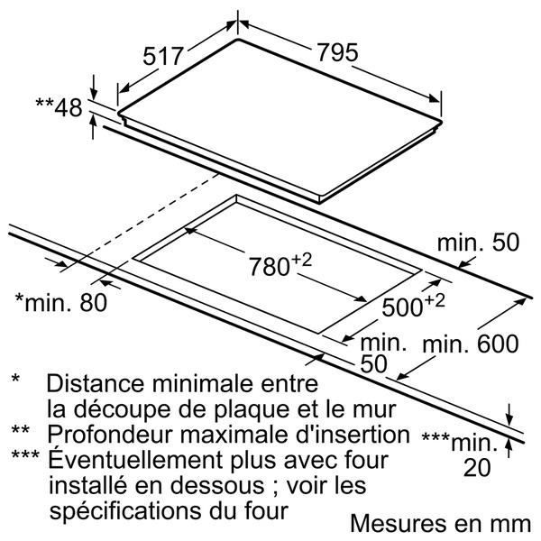 PKH845B17  Table de cuisson vitrocéramique3