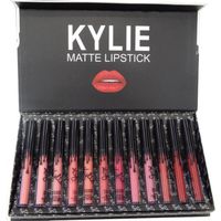 ROUGE A LÈVRES Kylie 12 Couleurs Longue Durée Rouge à Lèvres Liqu ROUGE A LÈVRES Kylie 12 Couleurs Longue Durée Rouge à Lèvres Liqu