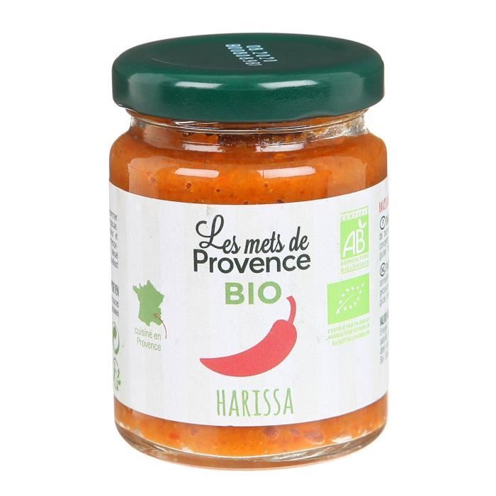 LES METS DE PROVENCE Harissa bio - 90 g
