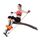 ISE Banc de Musculation abdominaux Pliable Banc Ab