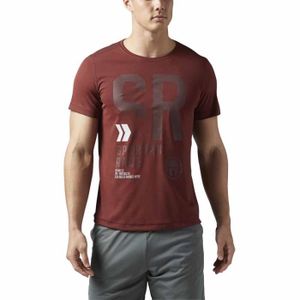 tee shirt reebok homme violet