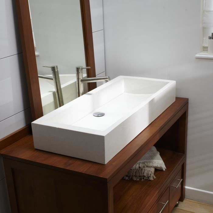 vasque en terrazzo pegase 100 - achat / vente lavabo - vasque vasque