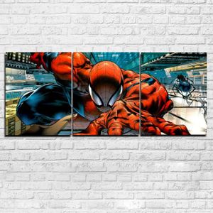 Spiderman Autocollant Mural Super-Héros Chambre à Coucher Décor Poster pour enfant Rouge Avengers NEUF