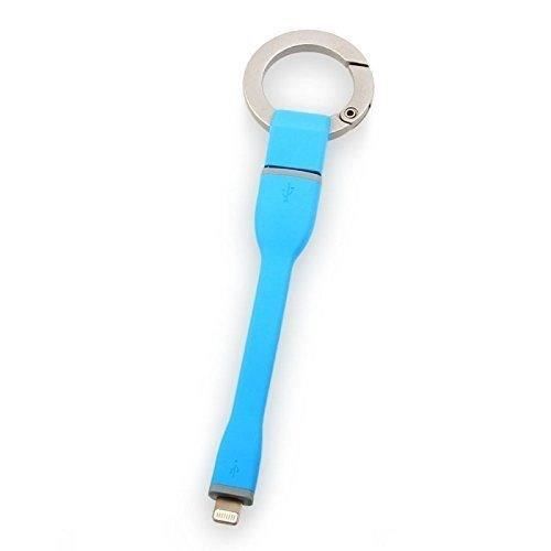 WE Câble Apple Porte-Clés - 10 cm - Bleu