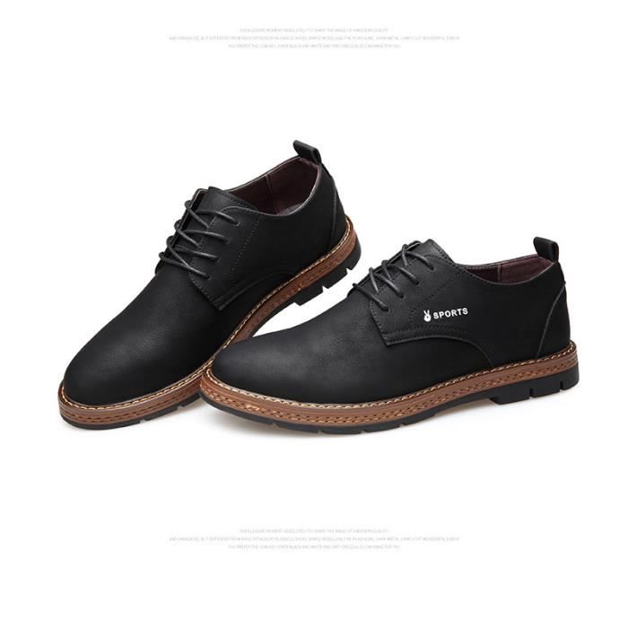 Mode Jozsi De Ville Homme Chaussures Confortable Chaussure Hz Hommes Cuir Xz194noir39 PZOikXuT