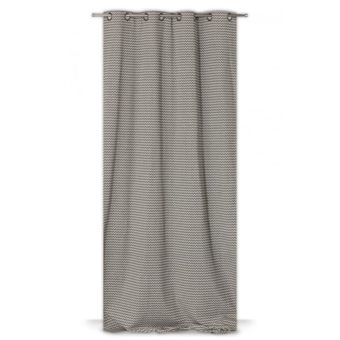 Rideau Style Scandinave 140 x 260 cm à Oeillets à Rayures ... Rideau Style Scandinave 140 x 260 cm à Oeillets à Rayures ...