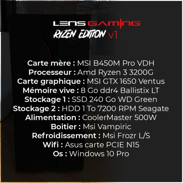 Len's PC GAMER - Ryzen Edition V1 | Amd Ryzen3
