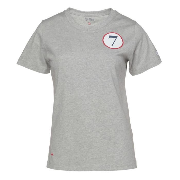 EQUI-THEME T-shirt d'équitation Galop 7 - Femme - Gris