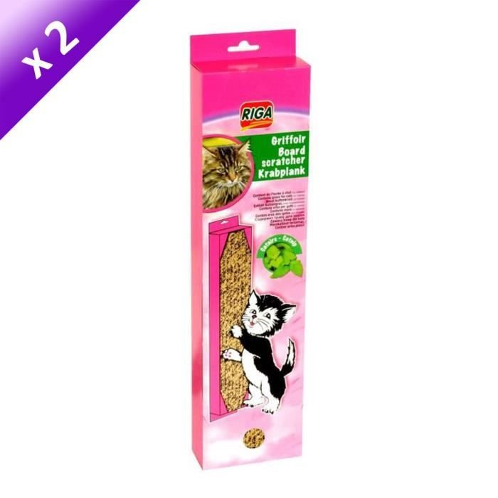 RIGA Lot de 2 Griffacha carton pour chat