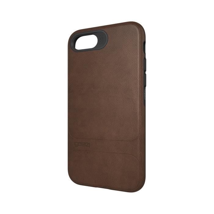 GEAR4 D3O Mayfair Coque - iPhone 7 - Marron